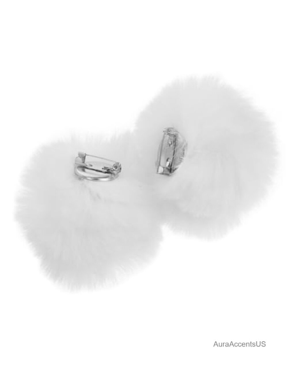 Fluffy Pom Pom Shoe Clips Buckle Decorative Charms for Heels